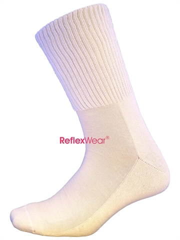 Reflexwear - Unisex - Dicke Komfort- und Diabetikersocken - Beige